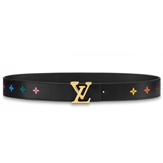 Replica Louis Vuitton New Wave 35mm Belt M0078V Black