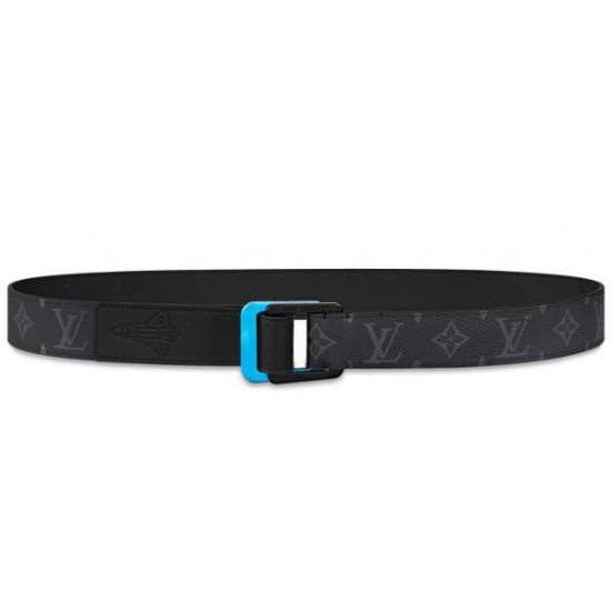 Replica Louis Vuitton Orbit 35mm Belt Monogram Eclipse M0136S