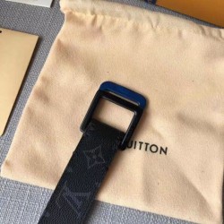 Fake Louis Vuitton Orbit 35mm Belt Monogram Eclipse M0136S Replica Replica Louis Vuitton Orbit 35mm Belt Monogram Eclipse M0136S