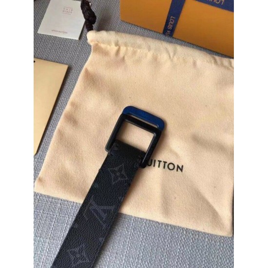 Replica Louis Vuitton Orbit 35mm Belt Monogram Eclipse M0136S