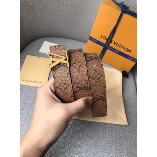 Replica Louis Vuitton Iconic 30mm Reversible Belt M0149U