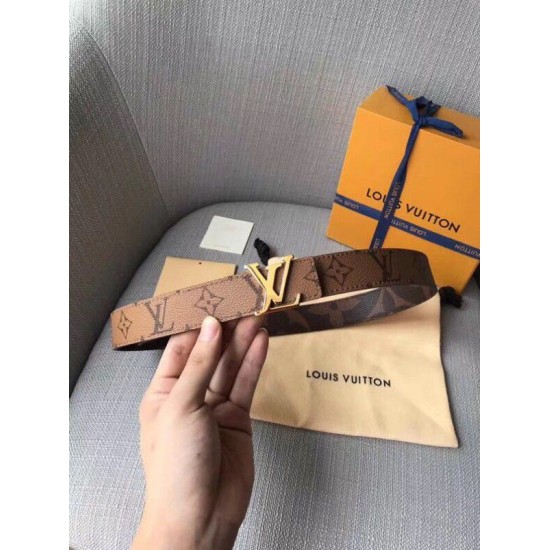Replica Louis Vuitton Iconic 30mm Reversible Belt M0149U