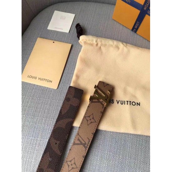 Replica Louis Vuitton Iconic 30mm Reversible Belt M0149U
