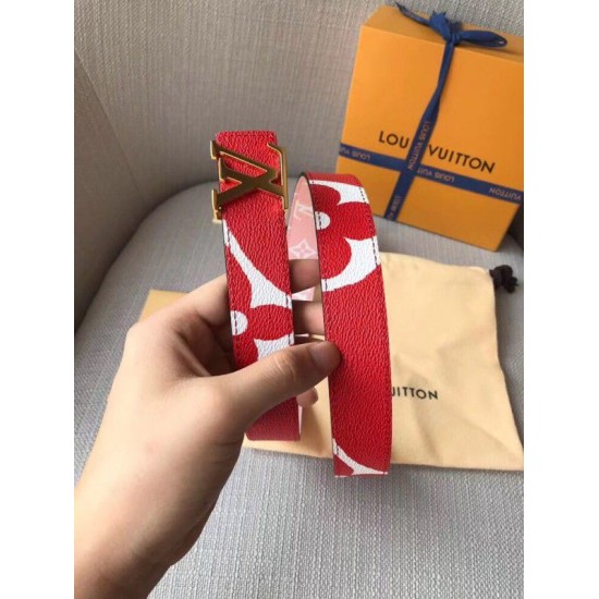 Fake Louis Vuitton Iconic 30mm Reversible Belt M0150U Replica