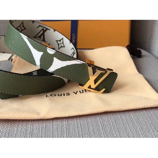 Fake Louis Vuitton Iconic 30mm Reversible Belt M0151U Replica