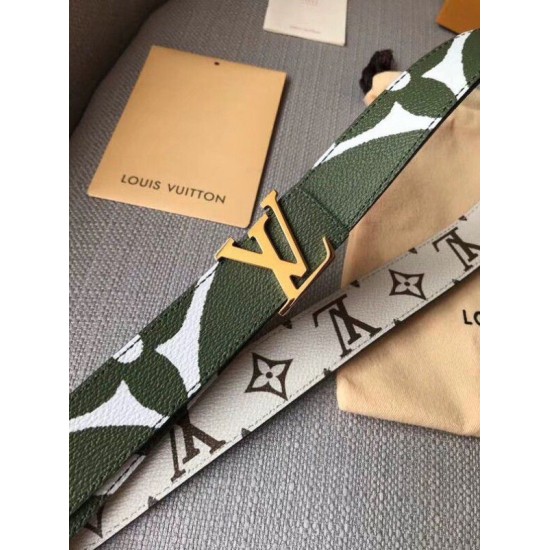 Fake Louis Vuitton Iconic 30mm Reversible Belt M0151U Replica