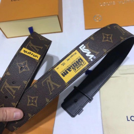 Fake Louis Vuitton Initiales 40mm Belt Monogram M0161U Replica