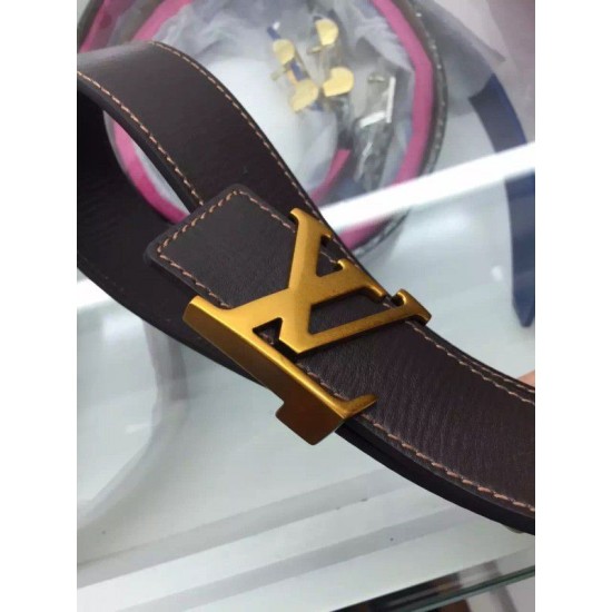 Replica Louis Vuitton Initiales Belt Utah Leather M6902Q