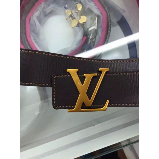 Replica Louis Vuitton Initiales Belt Utah Leather M6902Q