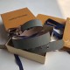 Fake Louis Vuitton Voyager 35mm Belt Monogram Titanium MP043U Replica