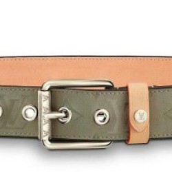 Fake Louis Vuitton Voyager 35mm Belt Monogram Titanium MP043U Replica