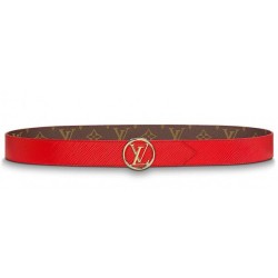 Replica Louis Vuitton  Circle 35mm Reversible Belt M9936U