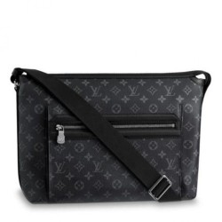 Fake Louis Vuitton  Odyssey Messenger MM Monogram Eclipse M44224 Replica