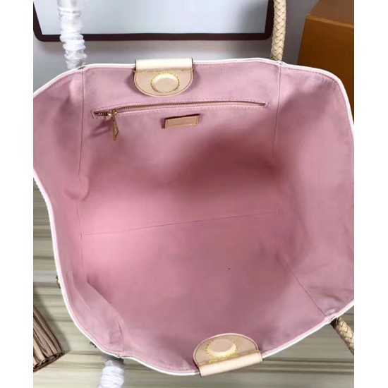 Fake Louis Vuitton  Propriano Tote Damier Azur N44027 White Replica
