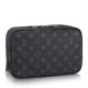 Replica Louis Vuitton Toiletry Bag GM Monogram Eclipse M43383
