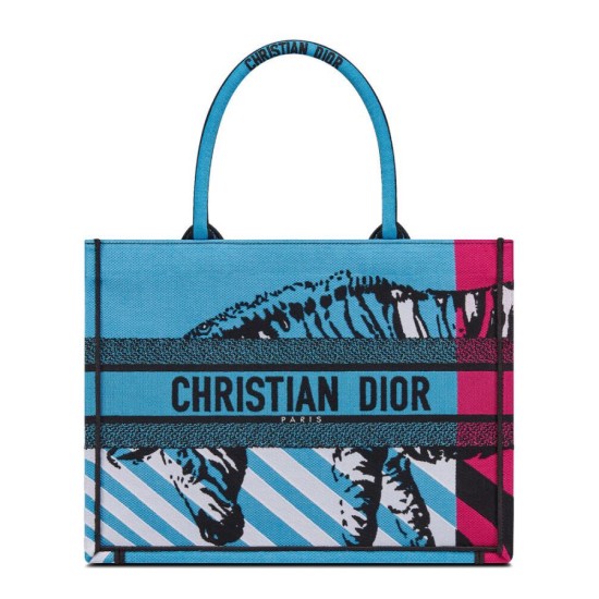Replica Christian Dior Medium Dior Book Tote Blue Fake Christian Dior Medium Dior Book Tote Blue Replica