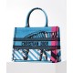 Replica Christian Dior Medium Dior Book Tote Blue Fake Christian Dior Medium Dior Book Tote Blue Replica