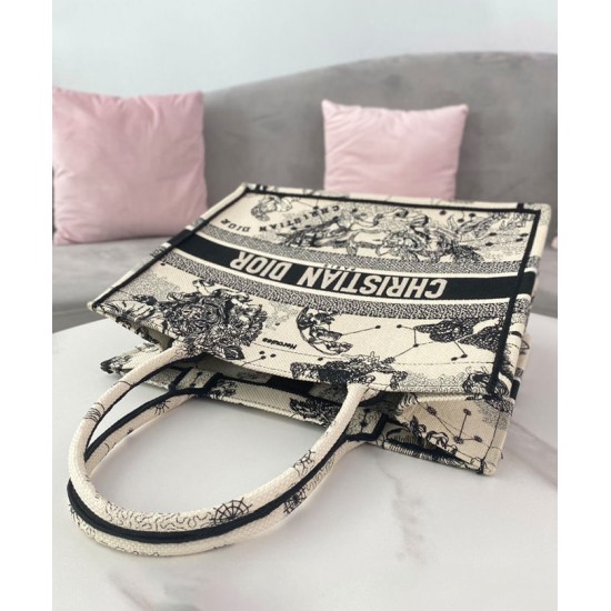 Replica Christian Dior Medium Dior Book Tote Cream Fake Christian Dior Medium Dior Book Tote Cream Replica