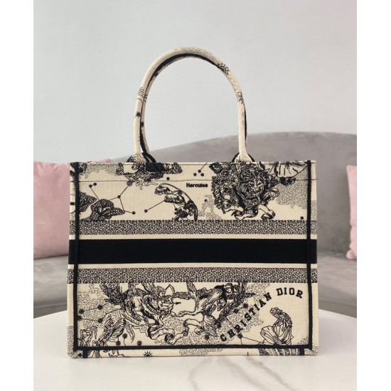 Replica Christian Dior Medium Dior Book Tote Cream Fake Christian Dior Medium Dior Book Tote Cream Replica