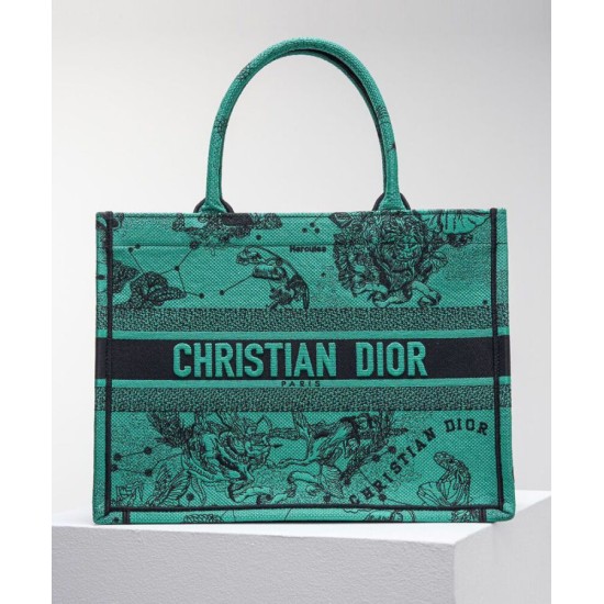 Replica Christian Dior Medium Dior Book Tote Green Replica Christian Dior Medium Dior Book Tote Green