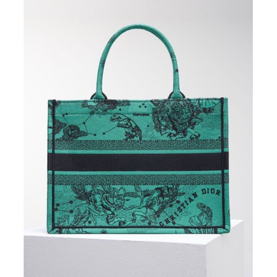 Replica Christian Dior Medium Dior Book Tote Green Replica Christian Dior Medium Dior Book Tote Green