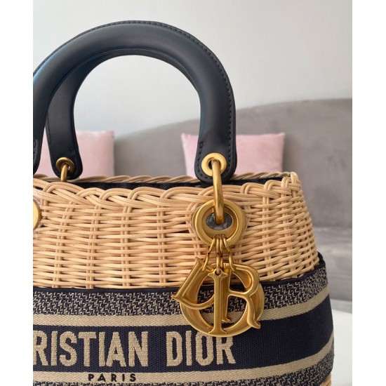 Fake Christian Dior Medium Lady Dior Bag Apricot Replica Replica Christian Dior Medium Lady Dior Bag Apricot