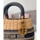 Fake Christian Dior Medium Lady Dior Bag Apricot Replica Replica Christian Dior Medium Lady Dior Bag Apricot