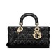 Fake Christian Dior Lady D-Joy Bag Black Replica Replica Christian Dior Lady D-Joy Bag Black