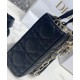 Fake Christian Dior Lady D-Joy Bag Black Replica Replica Christian Dior Lady D-Joy Bag Black