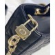 Fake Christian Dior Lady D-Joy Bag Black Replica Replica Christian Dior Lady D-Joy Bag Black
