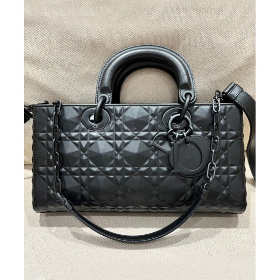 Replica Christian Dior Lady D-Joy Bag Black Replica Christian Dior Lady D-Joy Bag Black
