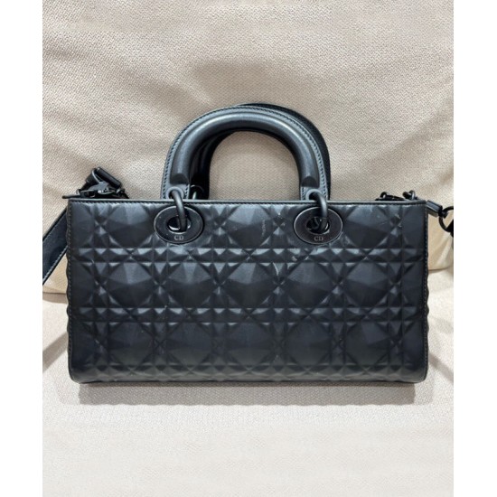 Replica Christian Dior Lady D-Joy Bag Black Replica Christian Dior Lady D-Joy Bag Black