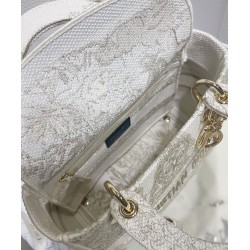 Replica Christian Dior Medium Lady D-Lite Bag Golden Replica Christian Dior Medium Lady D-Lite Bag Golden