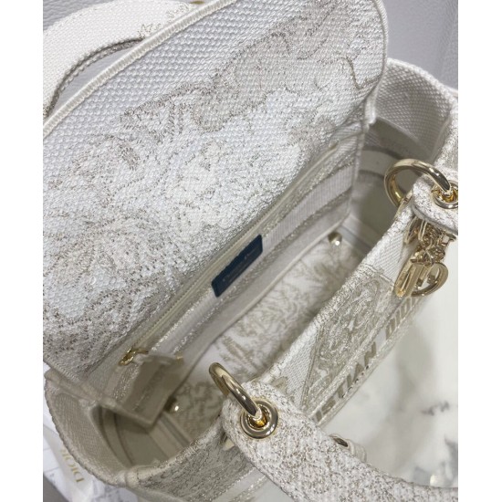 Replica Christian Dior Medium Lady D-Lite Bag Golden Replica Christian Dior Medium Lady D-Lite Bag Golden
