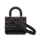 Replica Christian Dior Small Lady Dior My Abcdior Bag Black Fake Christian Dior Small Lady Dior My Abcdior Bag Black Replica