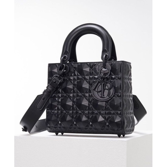 Replica Christian Dior Small Lady Dior My Abcdior Bag Black Fake Christian Dior Small Lady Dior My Abcdior Bag Black Replica