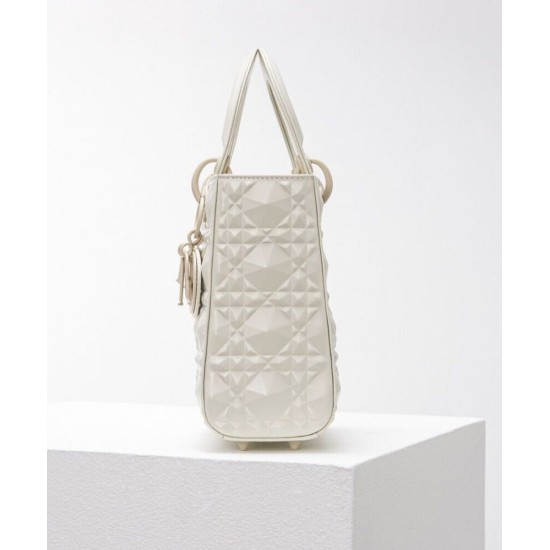 Replica Christian Dior Small Lady Dior My Abcdior Bag Cream Fake Christian Dior Small Lady Dior My Abcdior Bag Cream Replica