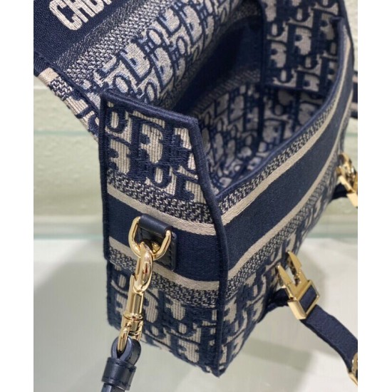 Replica Christian Dior Small Diorcamp Bag Blue