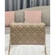 Fake Christian Dior Lady Dior Chain Pouch Apricot Replica Fake Christian Dior Lady Dior Chain Pouch Apricot Replica