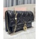Replica Christian Dior Lady Dior Chain Pouch Black Fake Christian Dior Lady Dior Chain Pouch Black Replica