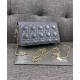 Replica Christian Dior Lady Dior Pouch Blue Replica Christian Dior Lady Dior Pouch Blue