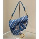 Replica Christian Dior Saddle Bag Blue Replica Christian Dior Saddle Bag Blue
