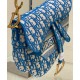 Replica Christian Dior Saddle Bag Blue Replica Christian Dior Saddle Bag Blue