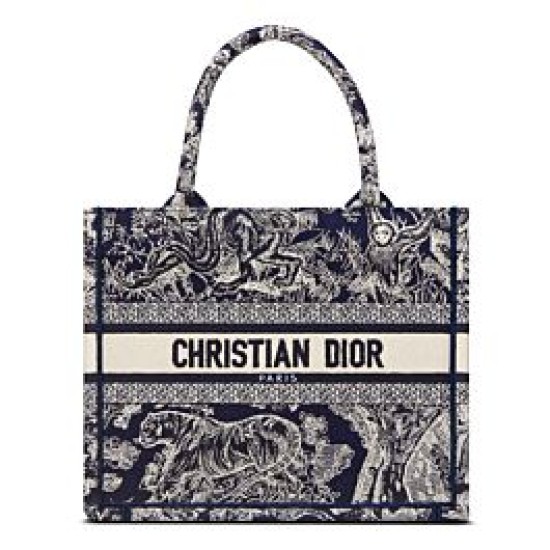 Fake Christian Dior Small Dior Book Tote Dark Blue Replica Replica Christian Dior Small Dior Book Tote Dark Blue