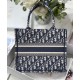 Replica Christian Dior Small Dior Book Tote Dark Blue Replica Christian Dior Small Dior Book Tote Dark Blue