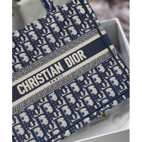 Replica Christian Dior Small Dior Book Tote Dark Blue Replica Christian Dior Small Dior Book Tote Dark Blue