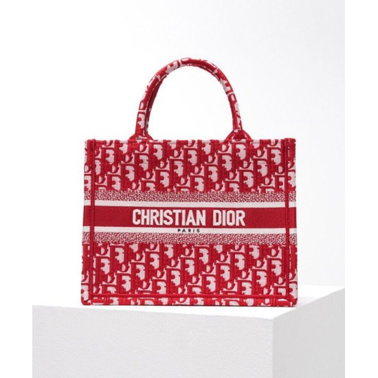 Replica Christian Dior Small Dior Book Tote Red Replica Christian Dior Small Dior Book Tote Red