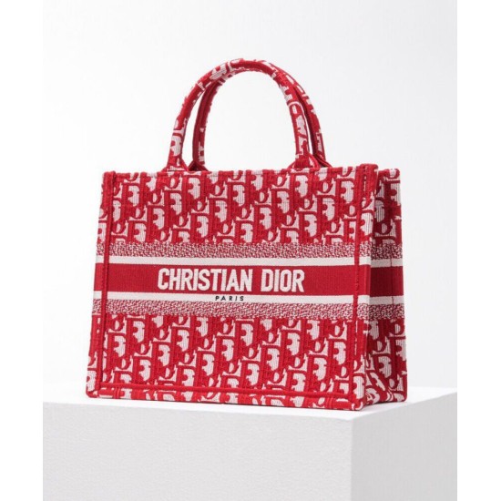 Replica Christian Dior Small Dior Book Tote Red Replica Christian Dior Small Dior Book Tote Red