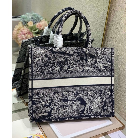 Replica Christian Dior Large Dior Book Tote Dark Blue Replica Christian Dior Large Dior Book Tote Dark Blue