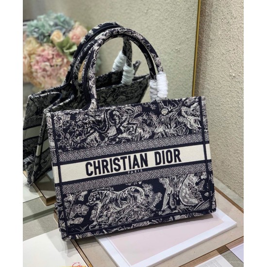 Replica Christian Dior Medium Dior Book Tote Dark Blue Replica Christian Dior Medium Dior Book Tote Dark Blue